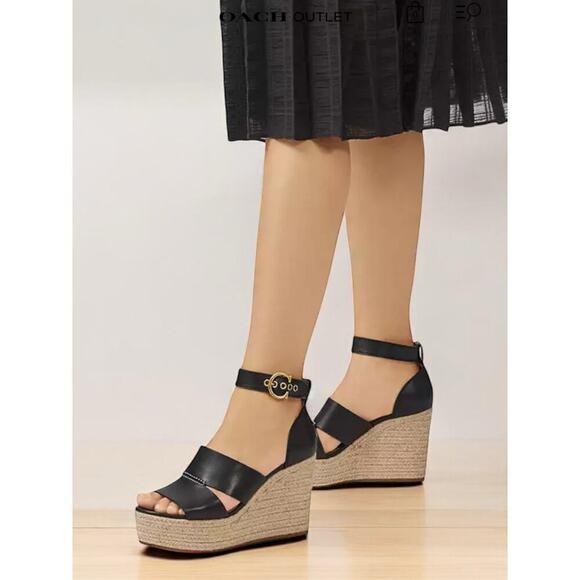 Coach G4975 Isla Wedge Sandal – Size 11B - Picture 10 of 10